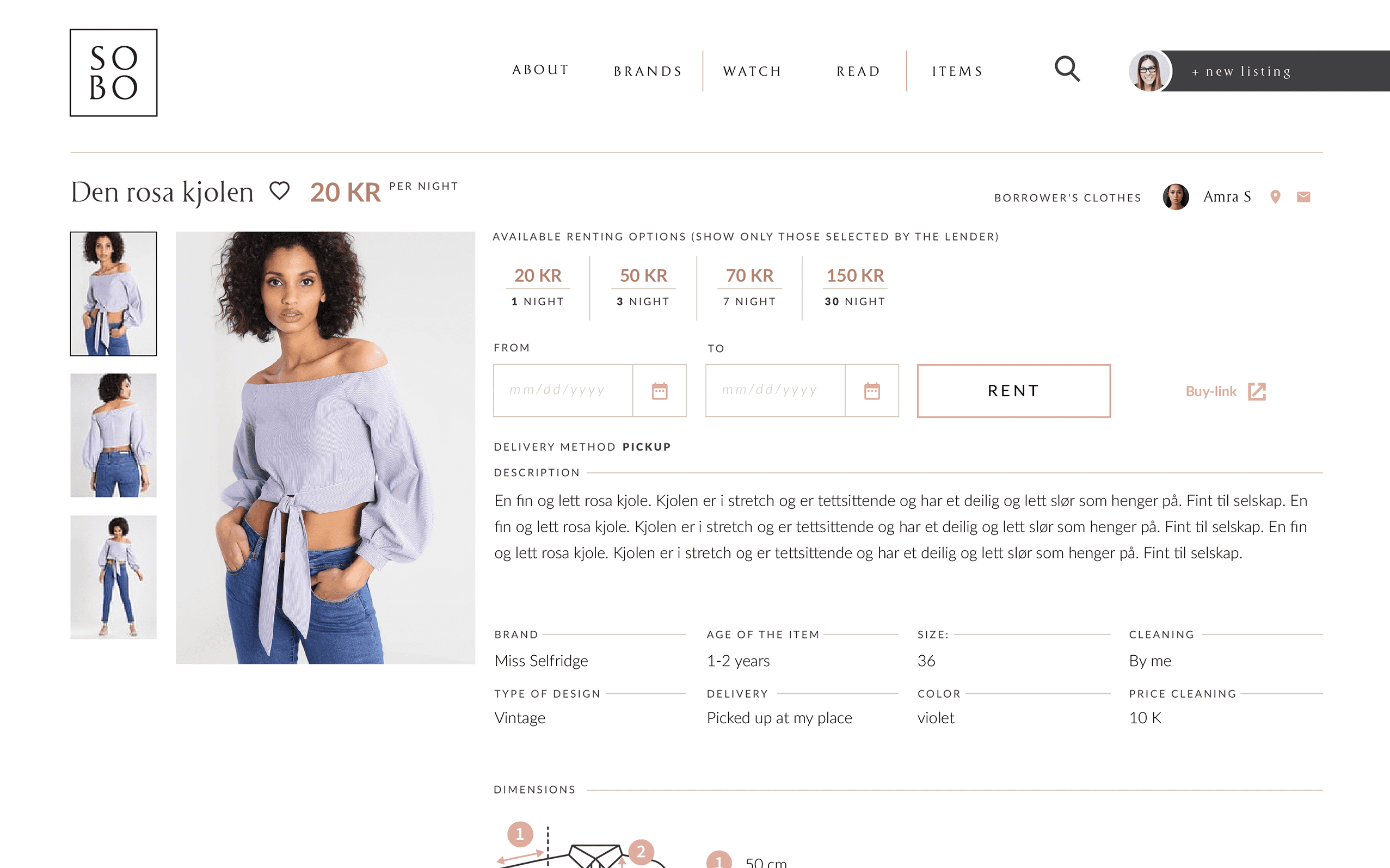 react development for sobo